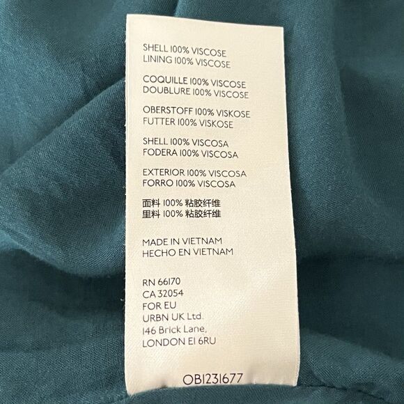 Free People Flower Fields Dress Size S  Ditsy Cottage Peasant Festival Oversized - Picture 13 of 14